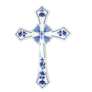 Cibulák Dubí Svatý kříž - cibulový porcelán 10638