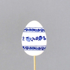 Cibulák Dubí Velikonoční ozdoba - vajíčko - zápich - cibulový porcelán 70650 / 00073
