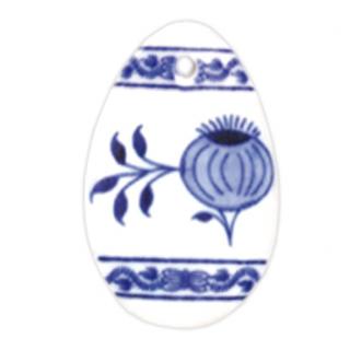 Cibulák Dubí Velikonoční ozdoba - vajíčko - zápich - cibulový porcelán 70650 / 00074