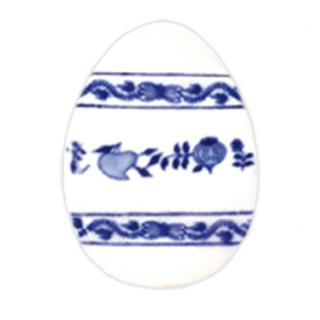 Cibulák Dubí Velikonoční ozdoba - vajíčko - závěs - cibulový porcelán 10636 / 00073