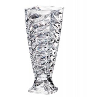Crystalite Bohemia Skleněná váza Facet 375 mm