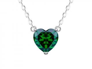Preciosa Stříbrný náhrdelník Cher s kubickou zirkonii Preciosa 5236 66
