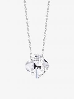 Stříbrný náhrdelník Optica s českým křišťálem Preciosa 6141 00
