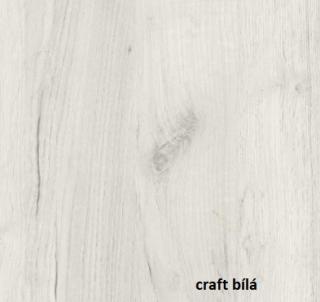 Komoda MEZO MZ11 Mlot 140/87/45 kraft bílý výprodej Barva: craft-bila