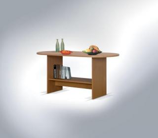 Konferenční stolek owalna Maridex 123/58/60 Barva: buk