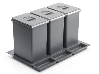 Kôš odpadkový WS-504, /800-3x20L/