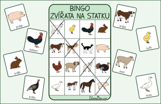 Bingo - Zvířata na statku