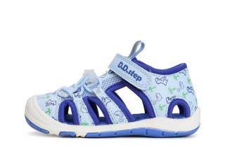 D.D.Step dětské sandály G065-41329B Sky Blue