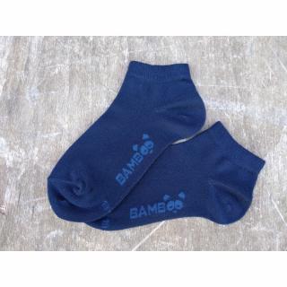 Dětské ponožky BAMBIK z bambusové viskózy tmavě modré