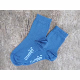 Dětské ponožky BOBÍK z bambusové viskózy jeans