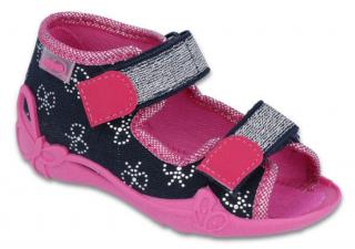 Dívčí sandálky Befado 242P089 mašličky