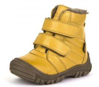 Froddo G2110092-4 yellow dětská zimní obuv