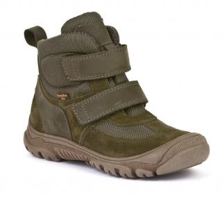 Froddo G3110165-3 dark green dětská kotníková obuv waterproof