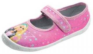 Raweks dětské bačkory/balerínky Dorotka D38 Barbie