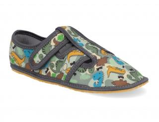 Raweks dětské barefoot bačkory Bare9 dino