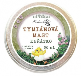 Tymiánová mast Kuřátko Medarek