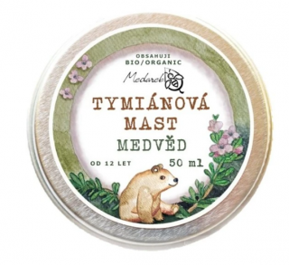 Tymiánová mast Medvěd Medarek
