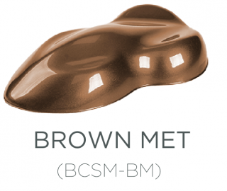 Custom Creative Metallic Brown Met 150 ml