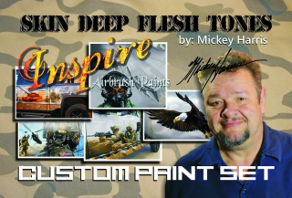 Inspire Airbrush Skin Deep Flesh Tones set