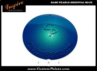 Inspire base pearlz Orient Blue 100 ml