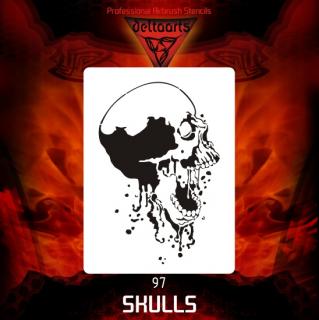 šablona skull 97