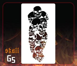 šablona skull G5 mini