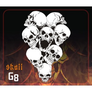 šablona skull G8