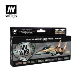 set Vallejo ISRAELI AIR FORCE (IAF) COLORS POST 1967 TO PRESENT