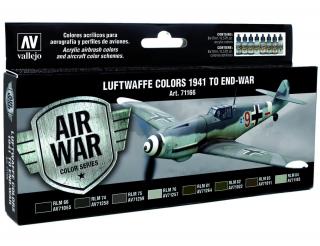 set Vallejo Luftwaffe Colors 1941 TO END-WAR