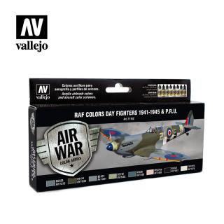 set Vallejo RAF Colors Day Fighters 1941-1945 & P.R.U.