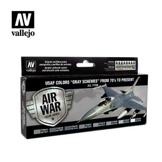set Vallejo USAF Colors “Grey Schemes” from 70’s to present