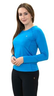 Sofistik sportovní triko TEREZA, neonově modrá Velikost: L