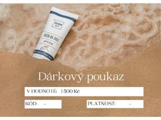 Dárkový poukaz 1500 Kč