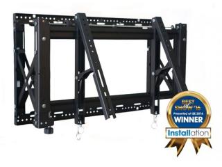 Držák Tv do televizní stěny EDBAK VWPOP65-L (Profesionální držák pro sestavení televizní nebo monitorové stěny z Tv nebo monitorů 42-65", plné nastavení pozice obrazovky, nosnost 60kg)