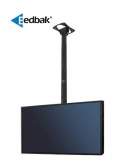 Držák Tv stropní EDBAK CM21-PWB1 (Profesionální výškově nastavitelný stropní držák na televizory do 60")