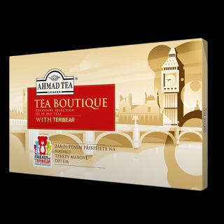Ahmad Čajová kolekce Tea Boutique With Teribear 40 čajů (DOPRODEJ)