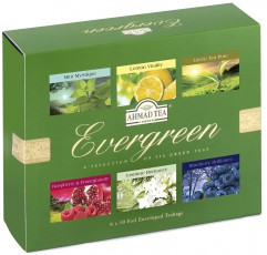 Ahmad Evergreen kolekce zelených čajů 60 sáčků (Ahmad)