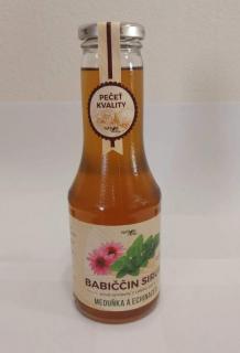 Babiččin sirup Meduňka a echinacea 0,5l