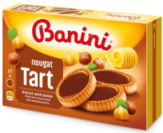 Banini Tart Nugát 210g