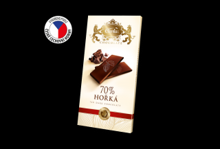 Carla Hořká čokoláda 70%  (80g)