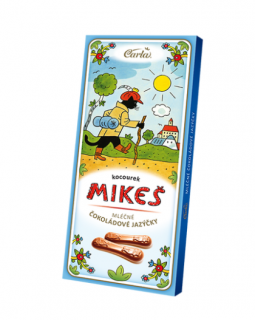Carla Mikeš Čokoládové jazýčky mléčné 50g