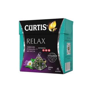 Curtis Relax, zelený čaj (15 sáčků) 25,5g