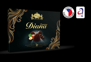 Diana bonboniéra hořká čokoláda 133g (Carla)