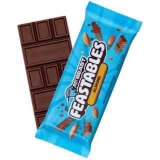 Feastables MrBeast mléčná čokoláda kousky mandlí 60g