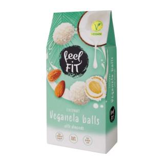 Feel FIT Kokosové kuličky s mandlí, veganské, bez přidaného cukru 63g