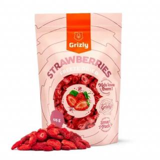 GRIZLY Jahody lyofilizované XXL 125 g