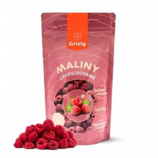GRIZLY Maliny lyofilizované 50 g