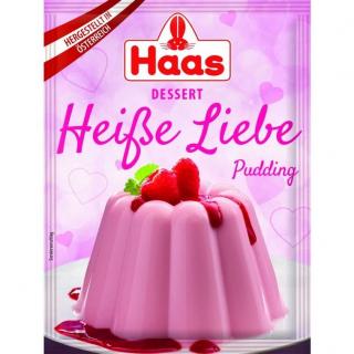 Haas Puding Horké Maliny 37g (Pudding Heiße Liebe 37g)