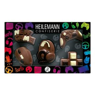 Heilemann Dárková sada Gaming z mléčné čokolády 100g