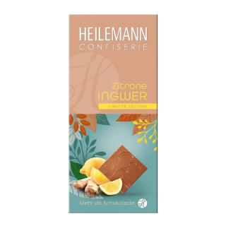 Heilemann Mléčná čokoláda s citrónem a zázvorem (Limitovaná edice)